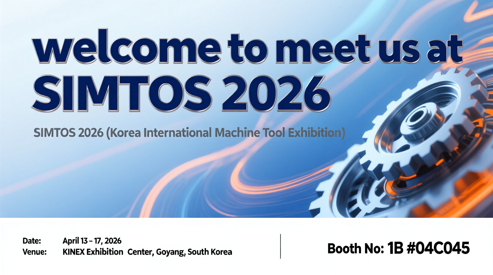 Invitation/FAST Sensor Invites You to Join SIMTOS 2026 Korea International Machine Tool Exhibition